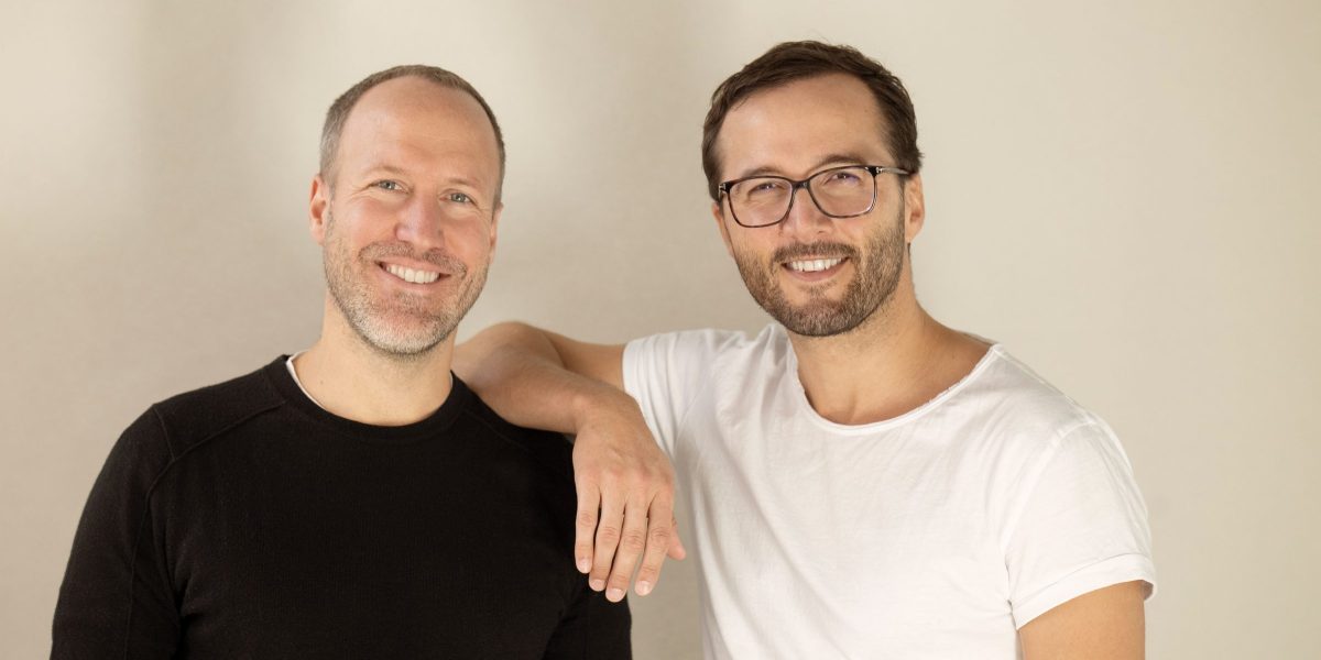 Die Everdrop-Gründer Chris Becker und David Löwe (v.l.).