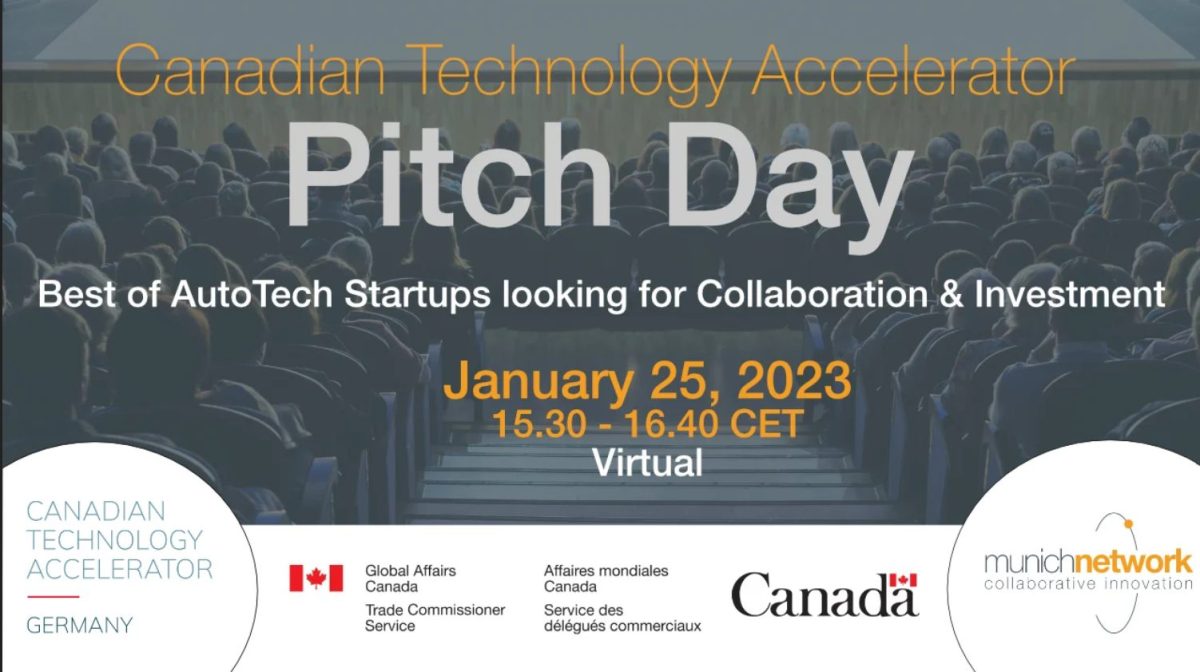 Canadian Technology Accelerator Pitch Day 