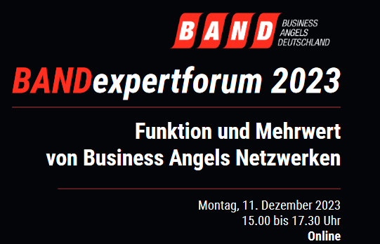 BANDexpertforum 'Funktion und Mehrwert von Business Angels Netzwerken'
