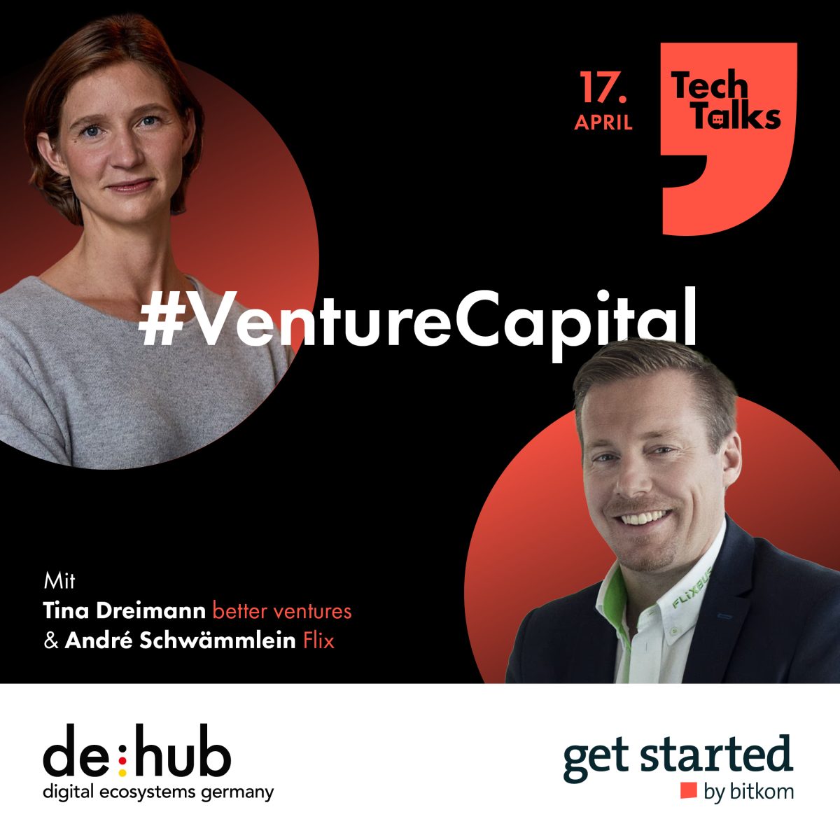 TechTalks #Venture Capital I Bitkom x Digital Hub Initiative
