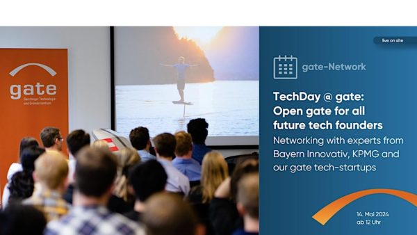TechDay @gate – Open gate for all future tech founders